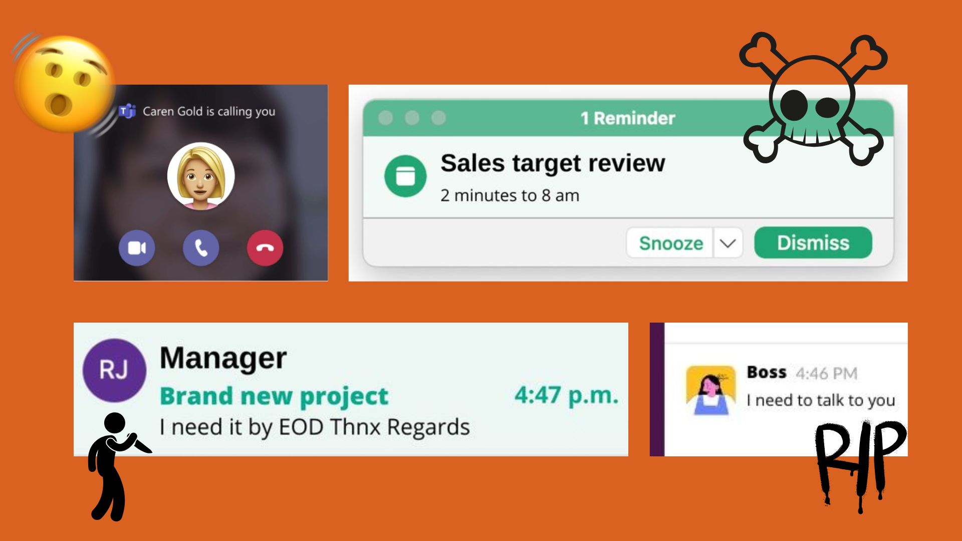 How to Banish the "Work Scaries" Once and for All ? - Work-Buddy coworking insights